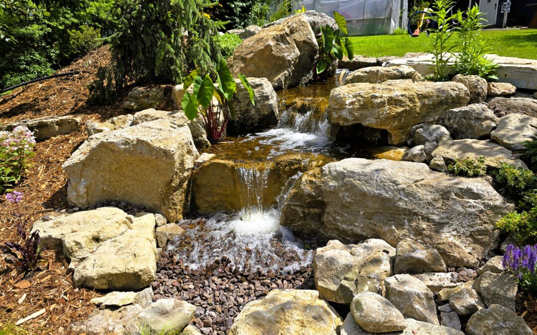 Waterfall in Corcoran,MN