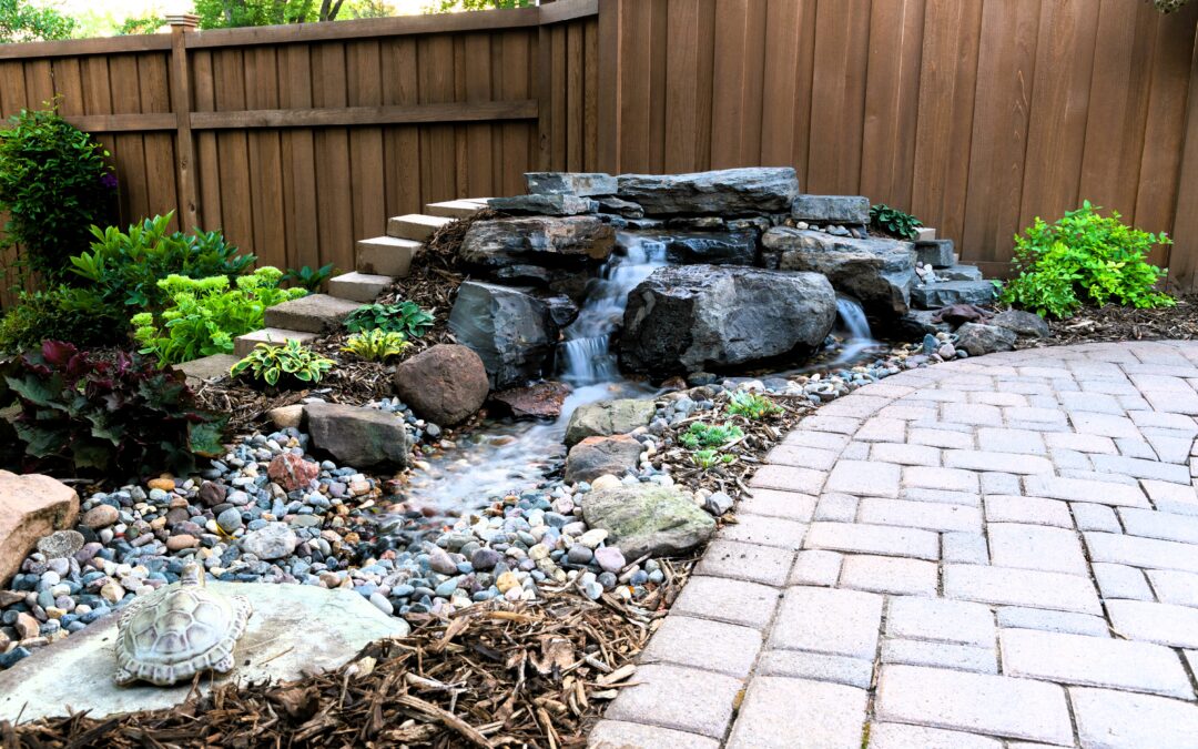 Pondless Waterfall in Mendota Heights, MN