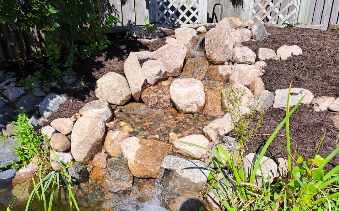 Pond & Waterfall Renovation in Apple Valley, MN: A Two-Stage Transformation
