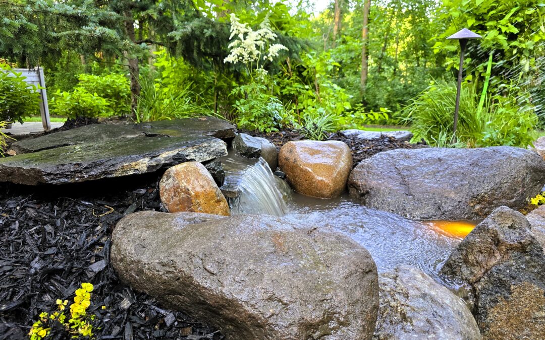 Waterfall in Eden Prairie, MN